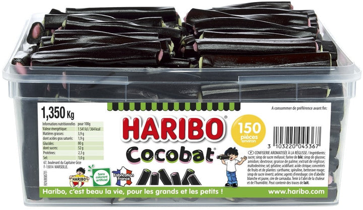 Bonbon réglisse cocobat - texture moelleuse et saveur intense