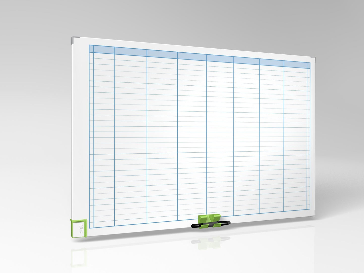 Tableau planificateur hebdomadaire a4 - magnétique et effaçable