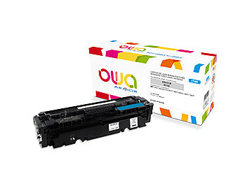 Toner remanufacturé HP CF411X - haute capacité 15000 pages-cyan