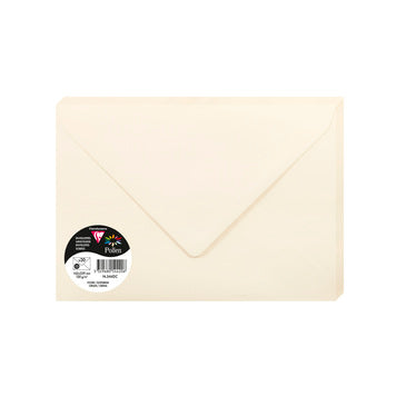Enveloppes Pollen Ivoire - Format 162x229 mm, Lot de 20