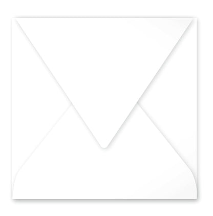Enveloppes Pollen carrées 165x165 - blanche