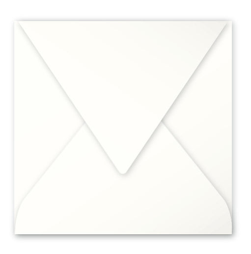 Enveloppes Pollen carrées 165x165 mm - ivoire, paquet de 20