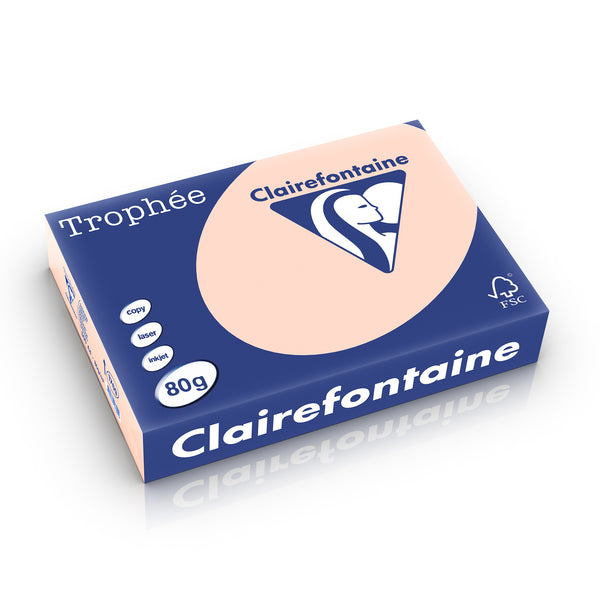 Papier a4 Trophée 80g saumon - paquet de 500 feuilles