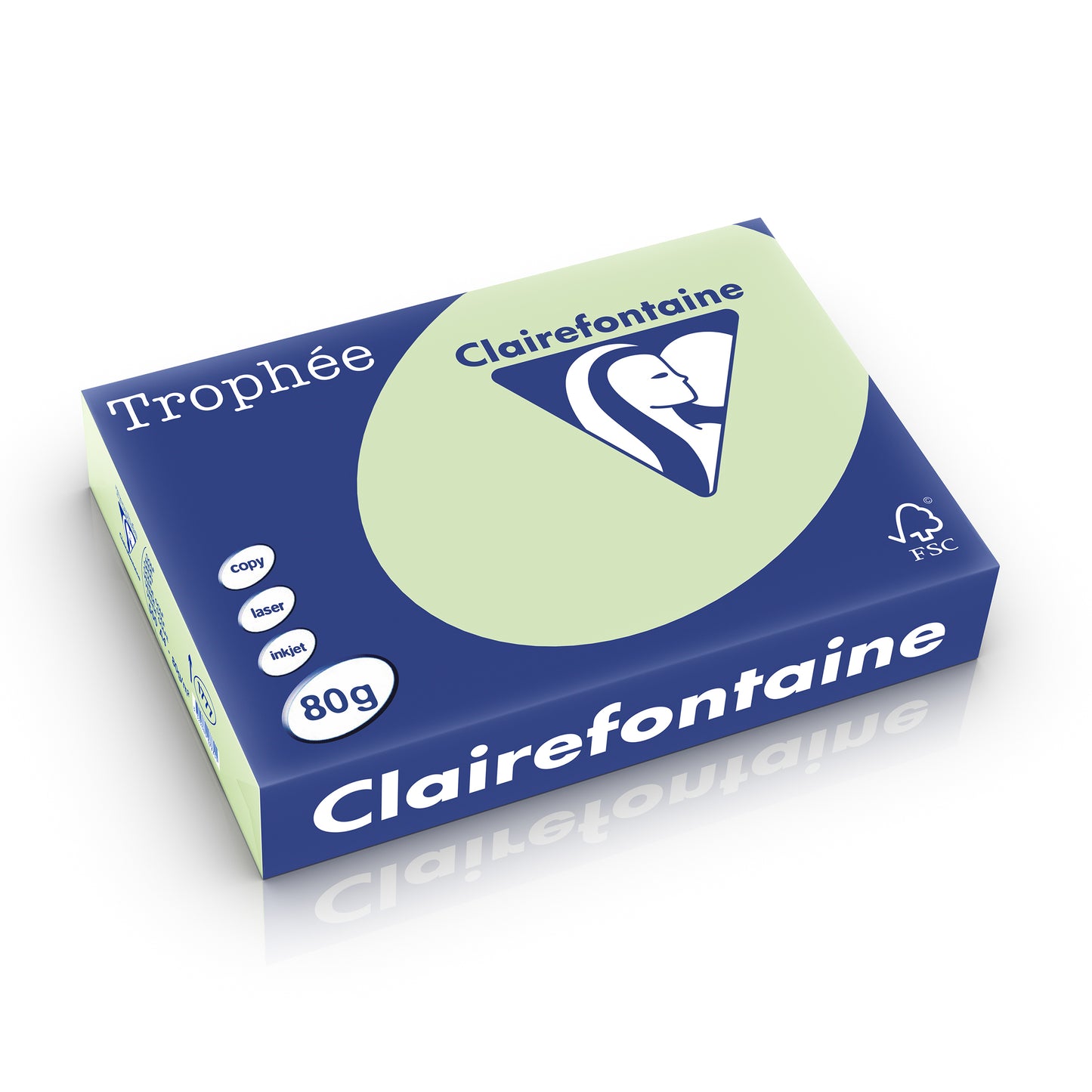 Papier a4 Trophée 80g - 500 feuilles vert golf