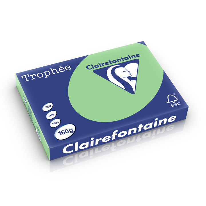 Papier a3 Trophée  160g - vert nature, 250 feuilles