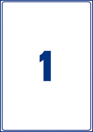 Etiquette d'expédition,L7167- 199,6 x 289,1 mm, blanc