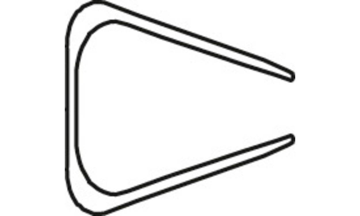 Baguette de reliure 15mm -noir-boite de 20