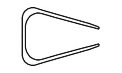 Baguette de reliure 12mm - noir-boite de 25