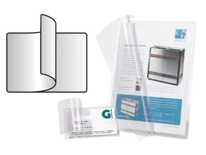 Pochettes de plastification sans machine  66x100 mm