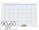 Planning mensuel magnétique - organisation optimale