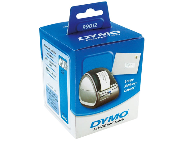 Étiquettes Dymo labelwriter 36x89mm-lot de 2 rouleaux de 260