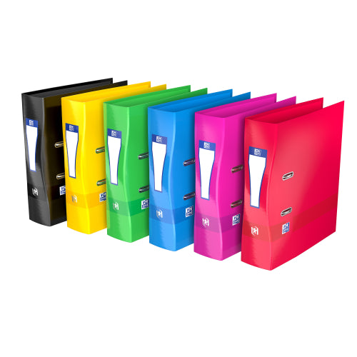 Classeur levier color life dos de 8cm-couleurs assorties