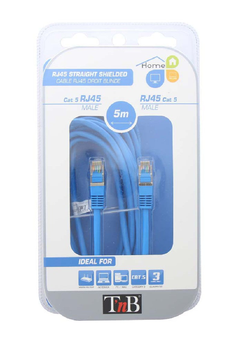 CABLE RJ45 M / M CAT.7 DT BLINDE 5M