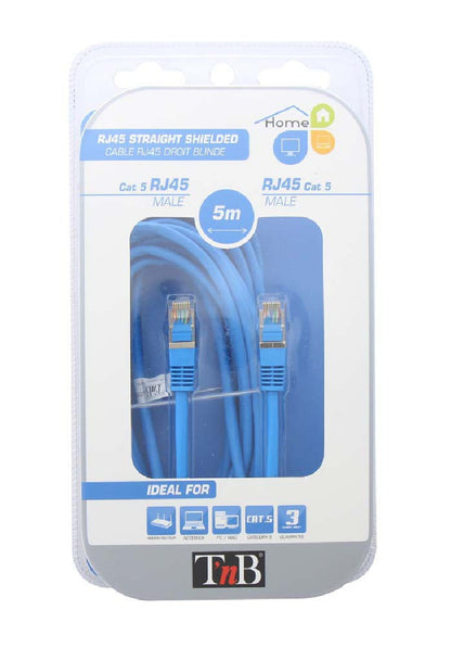 CABLE RJ45 M / M CAT.7 DT BLINDE 5M