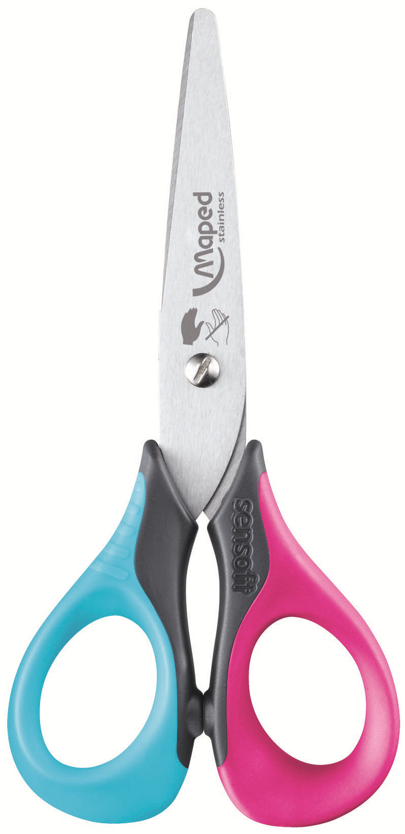 Ciseaux bout rond pour gaucher - 13 cm