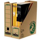 Boite classement A4 pan coupé carton recyclé dos 8cm