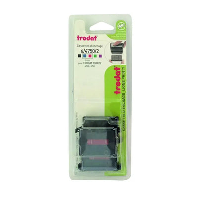 Cassette d'encrage Trodat bicolores 4750 - précision et écologie