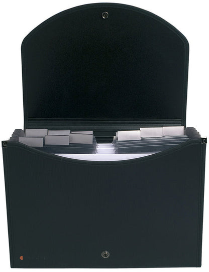 Trieur Valisette Exacase 13 Compartiments Noir - EXACOMPTA