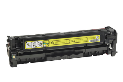 Cartouche toner HP jaune 312a - impression fiable