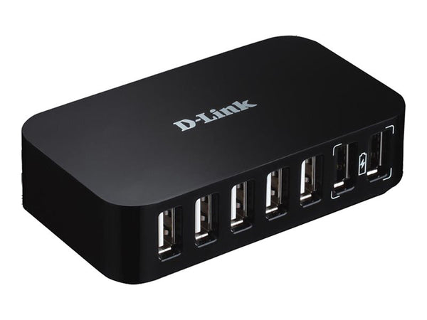 Hub USB D-Link DUB-H4 - USB - Externe - 7 ports USB 2.0