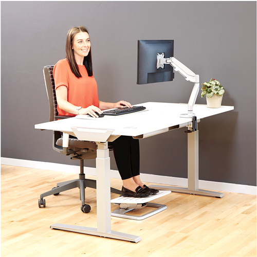 Bras porte-écran simple - réglable et ergonomique