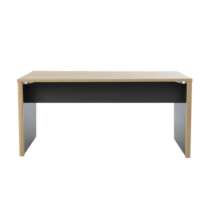Bureau ITALIC - L140 - Imitation chêne du bocage/anthracite