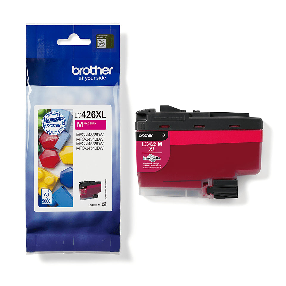 Cartouche d'encre Brother magenta LC426xlm - haute capacité