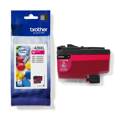 Cartouche d'encre Brother magenta LC426xlm - haute capacité