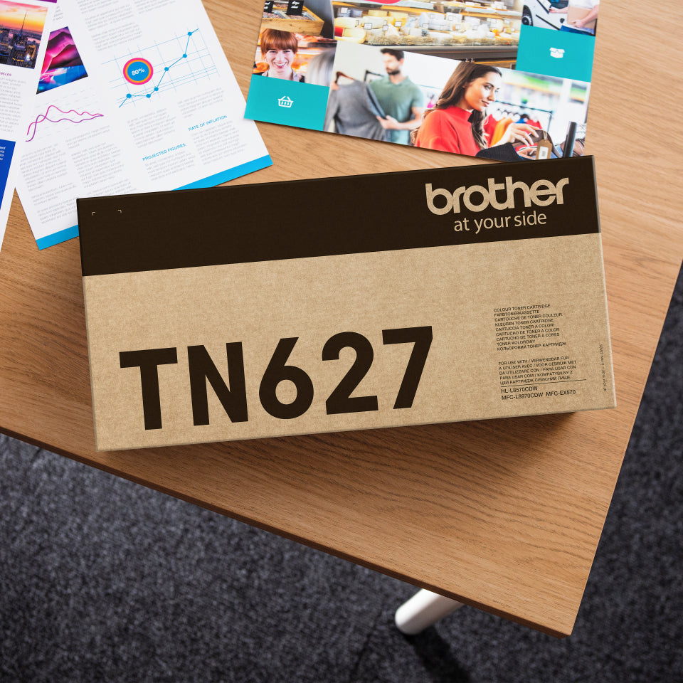 Toner Brother TN627Y Jaune 10000 pages