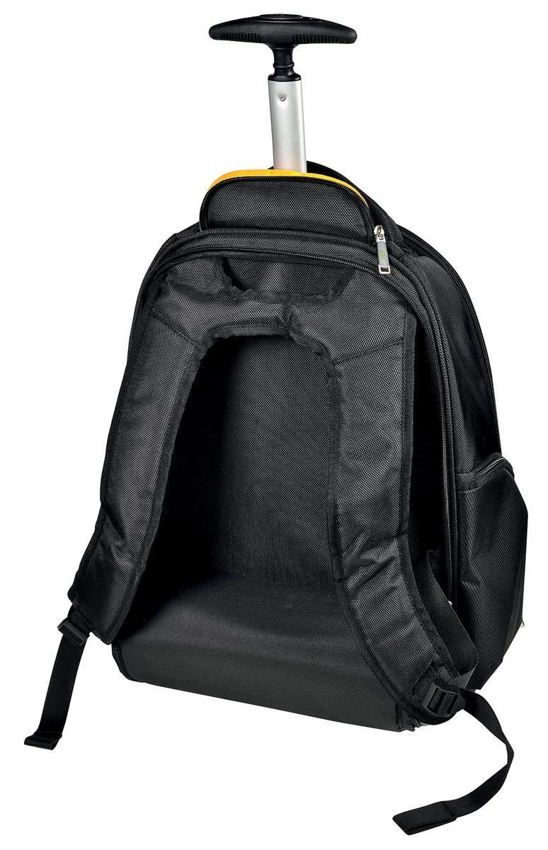 Sac à dos trolley ordinateur 15,6" - roulettes et poignée télescopique