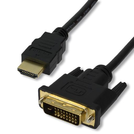 Câble hdmi vers dvi-d 2m - transmission vidéo numérique