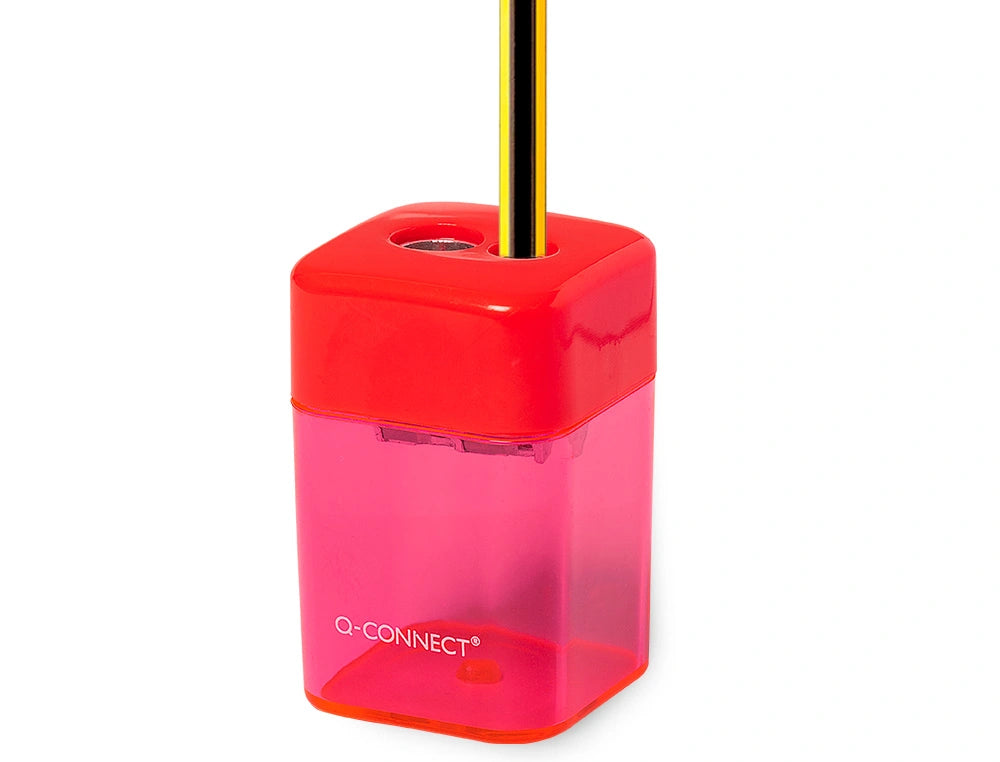 Taille-crayon avec réserve 2 trous  - résistant