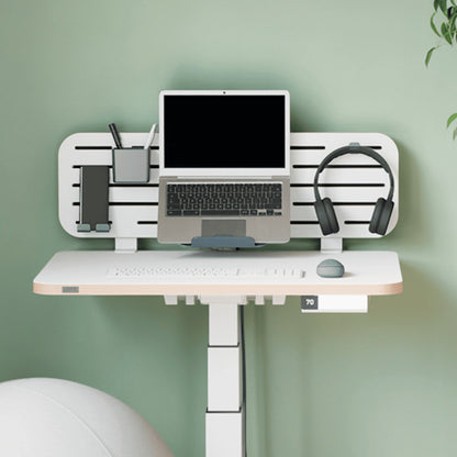 Organiseur bureau ergonomique avec 4 accessoires -gris