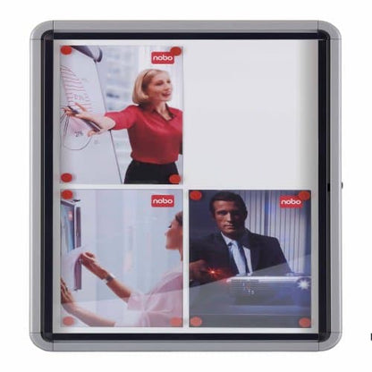 Vitrine d'affichage extérieure 4 feuilles A4 - Sécurité Renforcée