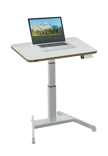 Petit bureau elec.80x60cm blanc