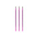 Recharges stylo legami effaçable - pointe 0,7 mm violet- pack de 3