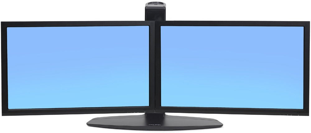 Support double écran lcd - ajustable et ergonomique
