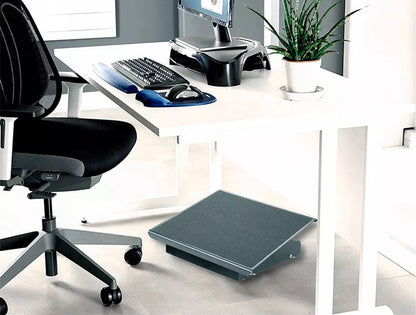 Repose-pieds ajustable en aluminium - ergonomie optimale