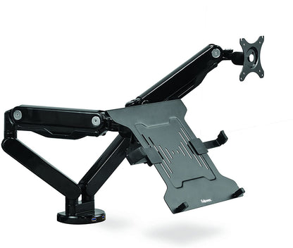 Kit porte pc ergonomique - support réglable et ventilé