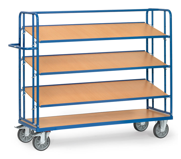 Chariot à Plateaux Inclinables - Charge 500 kg