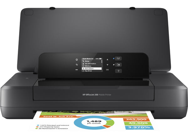 Imprimante mobile officejet 200 - impression rapide
