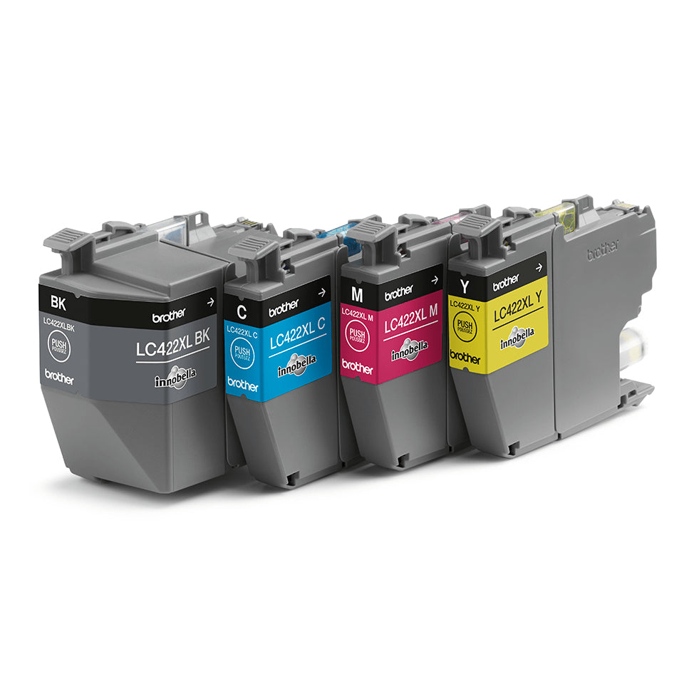 Pack cartouches Brother xl lc422 - haut rendement