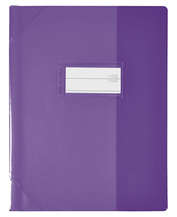 Protege-cahier 17x22 15/100e violet