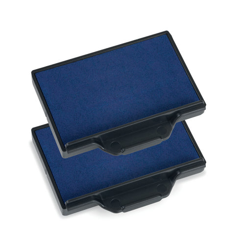Cassette encrage 6/56 -bleu-blister de 2
