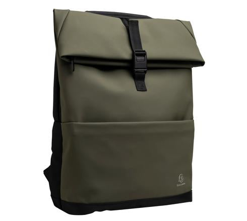 Sac à dos ordinateur - kaki robuste et pratique