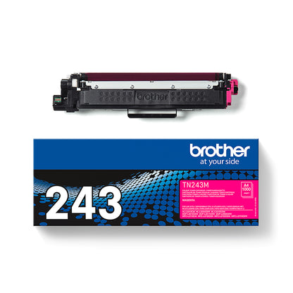 Toner laser Brother tn243m - rendement 1000 pages