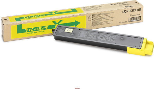 Toner jaune tk-8325 - rendement 12 000 pages