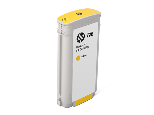 Cartouche d'encre HP jaune 130ml - compatibilité designjet