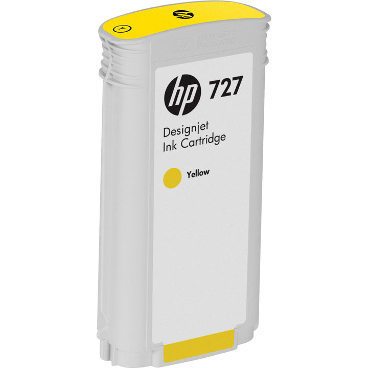 Cartouche d'encre HP 727 jaune - 130 ml, séchage rapide