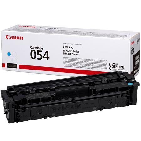 Cartouche toner Canon cyan 054 - rendement 1200 pages